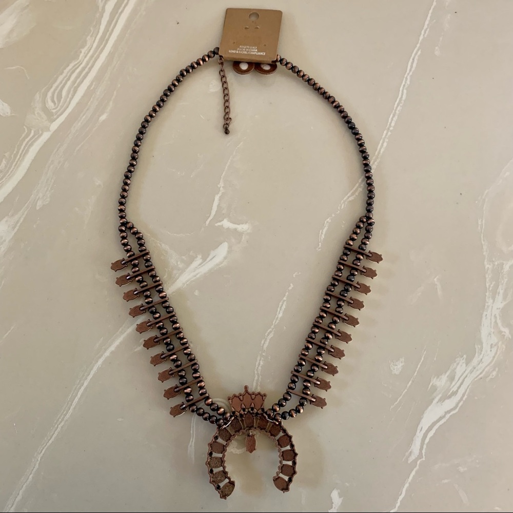 • NEW! Squash Blossom Jewelry Set • - Picture 7 of 14